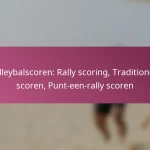Volleybalscoren: Rally scoring, Traditioneel scoren, Punt-een-rally scoren